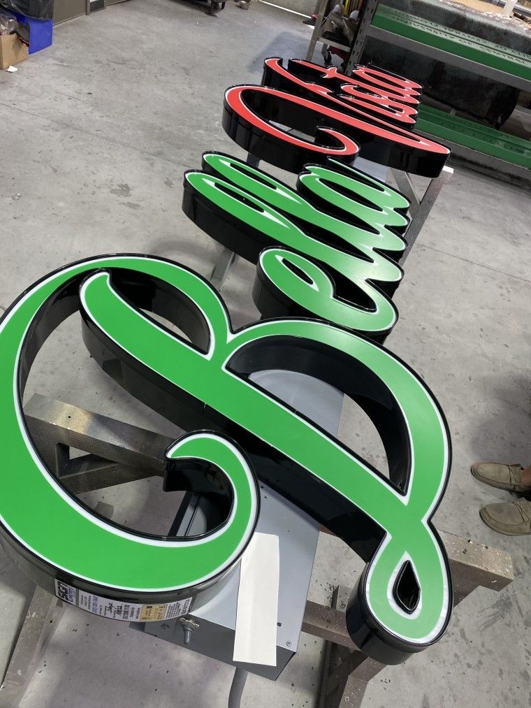 Front Lit Channel Letter Signs
